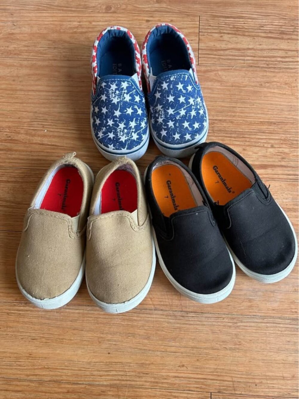 Bundle of Toddler Slip-ons (Size 7)